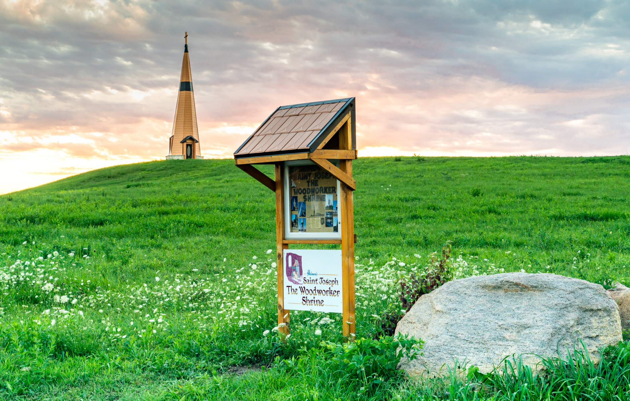 Steeple On A Hill