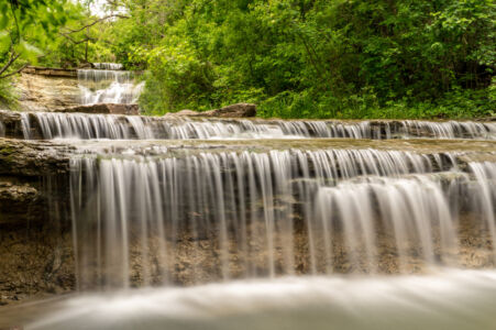 Chase Falls From the Lower Falls