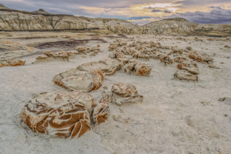 Cracked Eggs Hatchery at Sunset