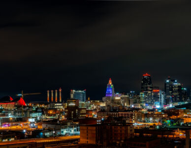 Kansas City from Children's Mercy Parking Lot