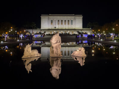 Mesa Temple Christmas