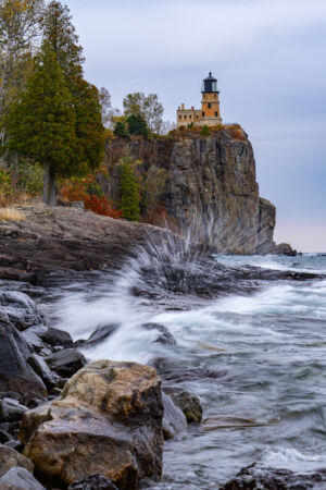 Split Rock Lighthouse Splash