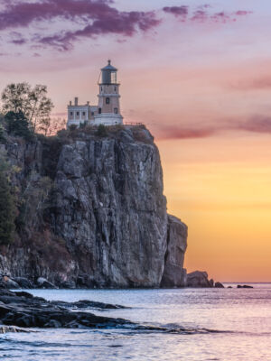 Split Rock Lighthouse Point Sunrise