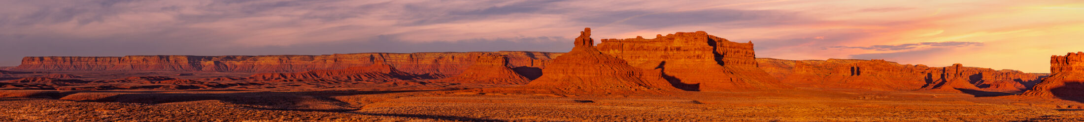 Valley of the Gods Northward Pano